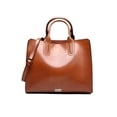 thumbnail image 2 of Bolso De Hombro Con Asa Superior Cuero Pu De Bolsas De Mujer Color Marrón, 2 of 4