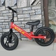 thumbnail image 2 of Bicicleta de equilibrio para niños, divertida bicicleta ligera para niños pequeños, segura, 12 pulgadas, regalos para niños, 2 of 7