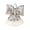 Silver, variant on bestolf Sequin Stuffed Bow Christmas Decoration Large Mirror Sequin Bow Hanging Decoration for Holiday Crafts Wreaths Garlands Staircase Xmas Wedding Home Decor