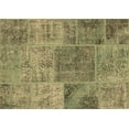 thumbnail image 1 of Ahgly Company Indoor Rectangle Patchwork Brown Transitional Area Rugs, 7' x 10', 1 of 4