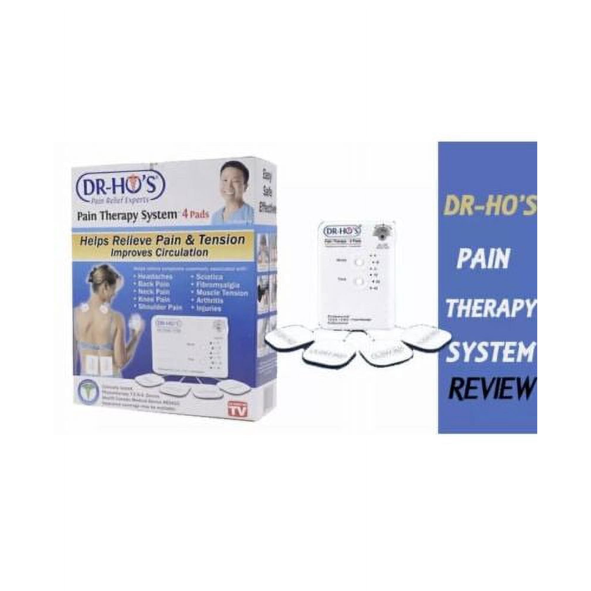 Tens Machine Unit Pain Relief Massager Package Foot Circulation Promoter Booster