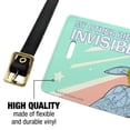 thumbnail image 2 of Wonder Woman My Other Ride is Invisible Luggage ID Tags Suitcase Carry-On Cards - Set of 2, 2 of 6