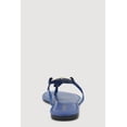 thumbnail image 3 of Women's Metallic Geometric Pendant Studded Thong Sandals, 3 of 3
