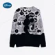 thumbnail image 3 of Sudadera de manga larga con cuello redondo ajustada con estampado de Mickey y Minnie de Mickey Mouse de Disney Otoño 2024, 3 of 5