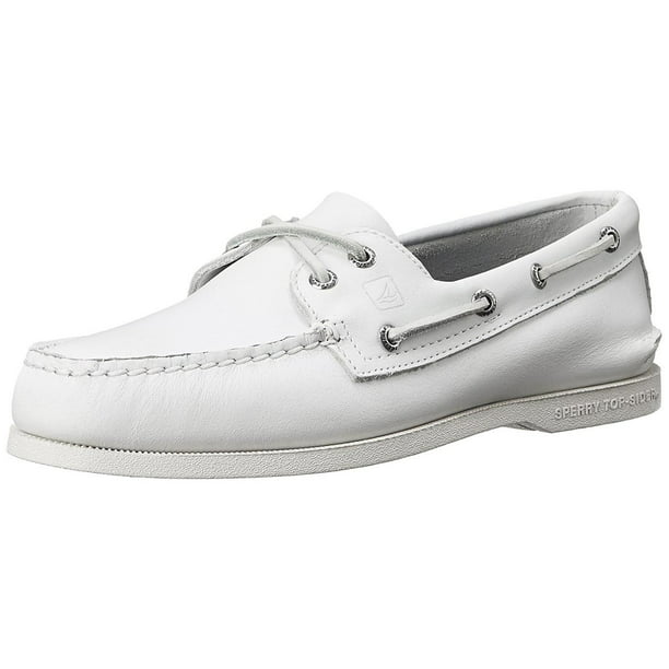 Læne Luftfart rigdom Sperry Top-Sider A/O 2-Eye Mens White Boat Shoes - Walmart.com