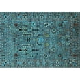 thumbnail image 1 of Ahgly Company Indoor Rectangle Oriental Light Blue Industrial Area Rugs, 7' x 9', 1 of 4