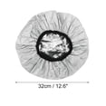 thumbnail image 2 of Unique Bargains 1 Pc Women Portable Shower Cap for Bathroom Hotel Vacation Business Travel Gray Satin EVA, 2 of 3