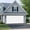 White, variant on Black Garage Door Cover Banner 6 x 13 FT, Solid Color Farmhouse Black Garage Door Curtains Backdrop with Grommets for Indoor Outdoor Wall Party Porch Yard Decorations Background