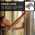thumbnail image 3 of LOVEVER Sliding Door Lock Sliding Glass Door Child Lock Child Proof Window Door Lock, 3 of 5