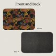 thumbnail image 2 of Pofeuu Embroidery Chicken Rooster And Sunflowers Print Hem Mat 40x60 - Multipurpose Doormat for Indoor & Outdoor Use - Welcome Your Guests with our Entrance Mat, 2 of 6