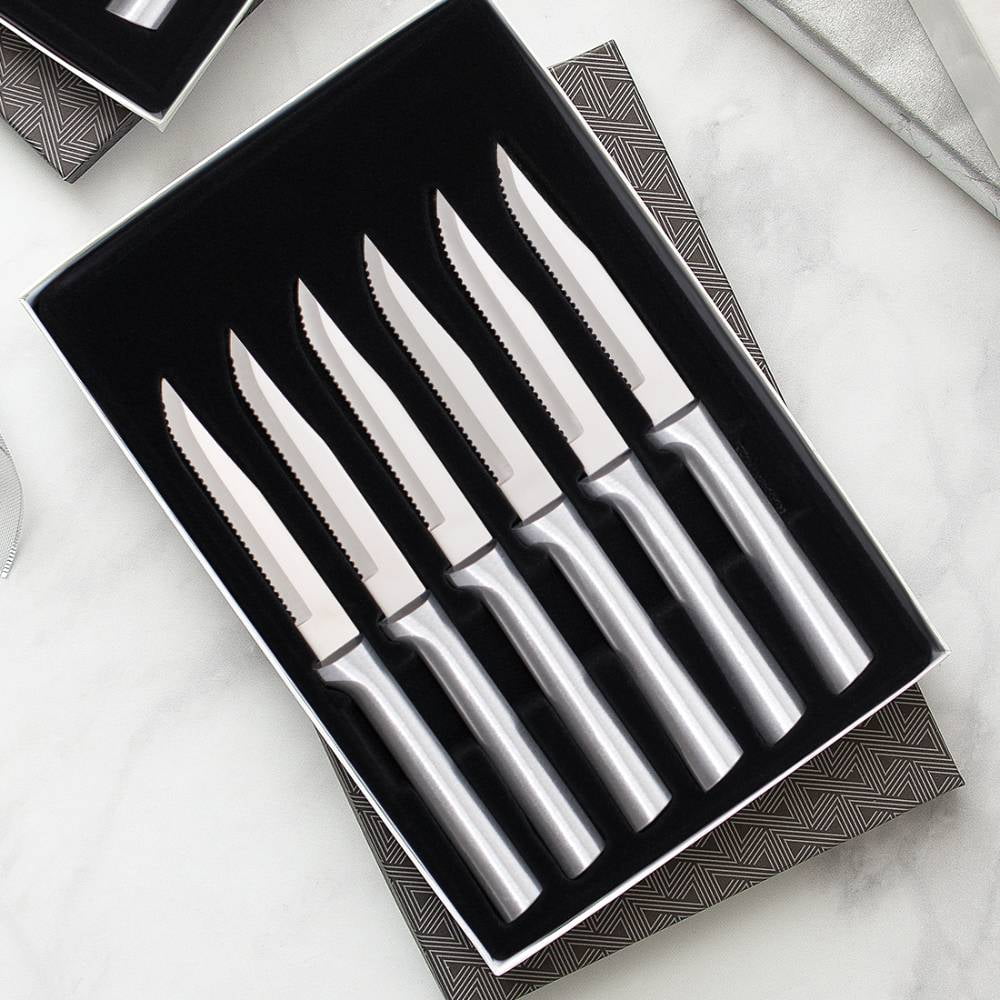 Rada Cutlery 6-Piece Serrated Steak Knife Set