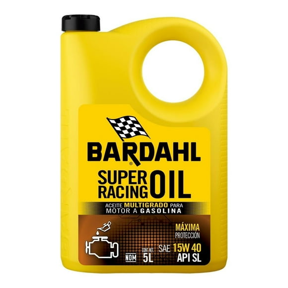 Aceite para Automóvil Bardahl Super Racing 15W-40 API SL