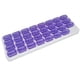 thumbnail image 1 of Pastillero organizador de medicamentos caja dispensadora caja contenedor Púrpura Zulema Organizador de almacenamiento, 1 of 8