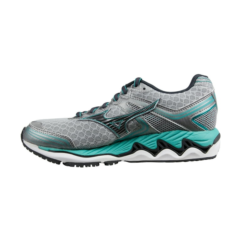 Mizuno Wave Paradox Womens Grey Mesh Athletic Lace Up Running