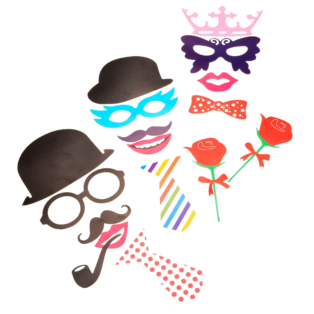 PlayWorld PartyPavillion Graduation Photo Booth Props -set of 66 pieces