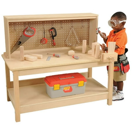 Wooden Workbench With Vise Walmart Com