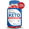 thumbnail image 2 of (2 Pack) Slim Candy Keto ACV Gummies 1000MG Dietary Supplement 120 Gummys, 2 of 6