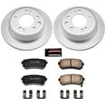 thumbnail image 2 of PowerStop Rear Geomet Coated Brake Rotor and Pad Kit Fits: HYUNDAI KIA Select Models CRK6093, 2 of 5