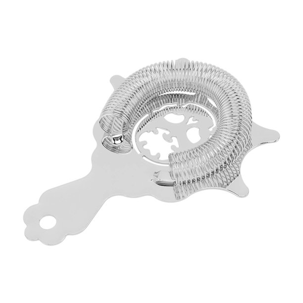 Colador De Cócteles: Acero Inoxidable, Filtración Efectiva, Separador De Hielo, Multifuncional, Fácil De Usar Con Resorte Fino Y Orificio De Filtro, Adecuado Para Bar Y Uso