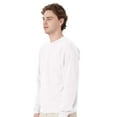 thumbnail image 4 of Hanes - Ecosmart Crewneck Sweatshirt ComfortSoft | 7.8oz, 50 US Grown Cotton/50 Polyester Fleece Pullover Sweatshirt Unisex, 2 Pack Size-L White Sweater, 4 of 6