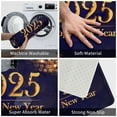 thumbnail image 3 of Yiaed 2025 Happy New Year 3 Print Flannel Doormat Mat Outdoor Indoor Door Mats,Welcome Matt Outdoor Front Door Mat Doormat Outdoor Mat Outdoor Mat,16"x24", 3 of 7