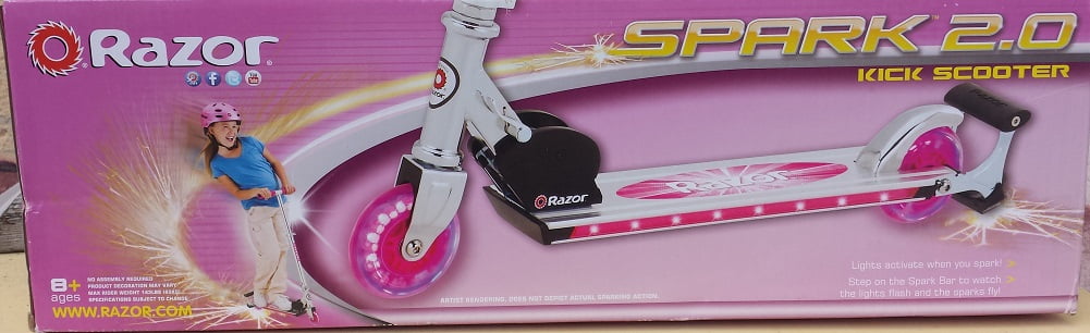 razor spark pink
