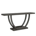thumbnail image 4 of GVN Console Table, Entryway Table, 63" Farmhouse Console Table, 2-Tier Entryway Sofa Table, 4 of 4