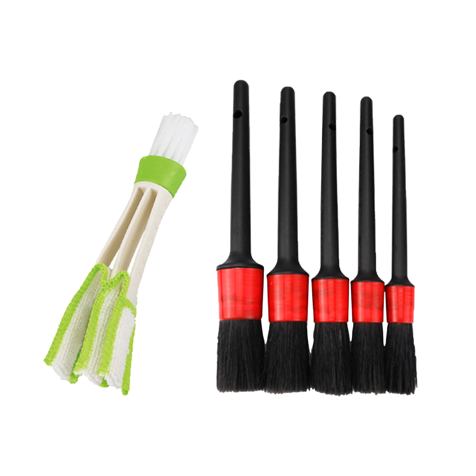 Detail Natural Hair Boar Cleaning Auto Detailing Brush Tools Brushes