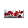 thumbnail image 1 of Solo rojo amapola rosa flor lienzo impreso arte pintura cuadro decoración de la pared del hogar UHUSE Cuadros decorativos, 1 of 6