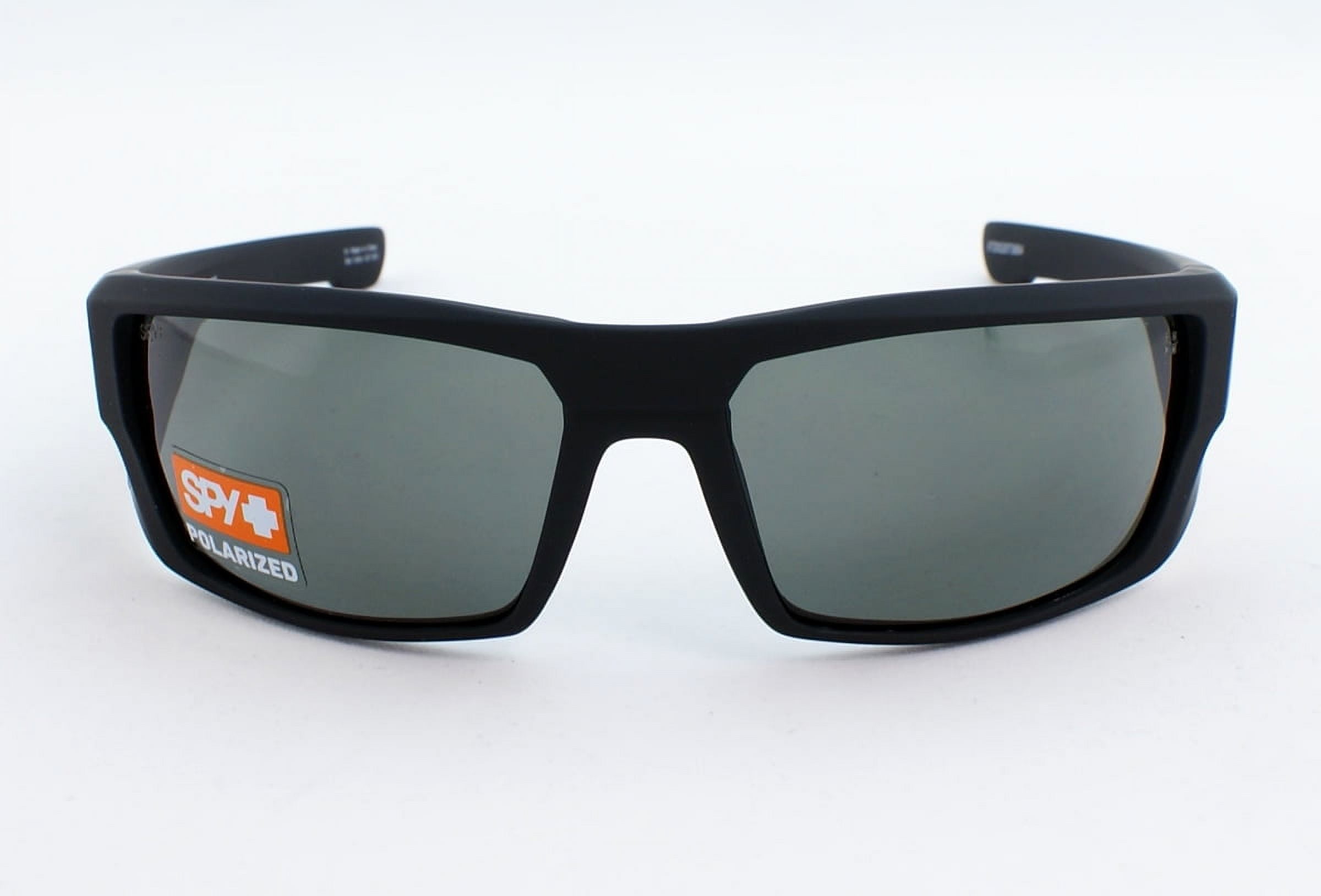 Men's Polarized Dirk 672052973864 Black Wrap Sunglasses
