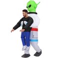 thumbnail image 3 of Disfraz inflable de extraterrestre ET para adultos y niños, divertido disfraz de astronauta para Cosplay para Halloween, Purim, trajes inflables de astronauta, 3 of 5