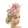 thumbnail image 4 of MESSUEN Dress Hats for Women Fascinators Hats for Women Girls Tea Party Hat Fancy Hats for Women Fashion Hat Womens Tea Party Hat Womens Church Hats Pink One Size, 4 of 9