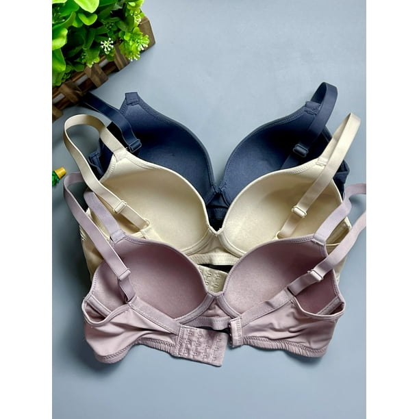 Padded Push Up Lace Bras for 32A to 40B T Shirt Bras for Women
