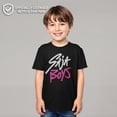 thumbnail image 2 of Boys KPop Demon Hunters Saja Boys Logo T Shirt, 2 of 10