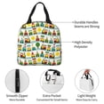 thumbnail image 2 of Kdxio Train With Animals Print Insulated Lunch Bag,Reusable Tote Lunch Box for Women Men,Leakproof Cooler Lunch Bags for Work Office Travel Picnic, 2 of 6