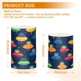 thumbnail image 6 of Yayeee Flameless Candles with Remote Flickering Battery Operated Multi Color Changing, Rainbow Space Cat, 6 of 7