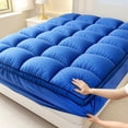 thumbnail image 6 of Deep Pocket Mattress Cover - Thickened Quilted Fitted Mattress Pad with Stretchable Pockets Fits 8-21 Inch Deep Mattresses, Soft Breathable Comfortable Bed Cover, Machine Washable, 6 of 8