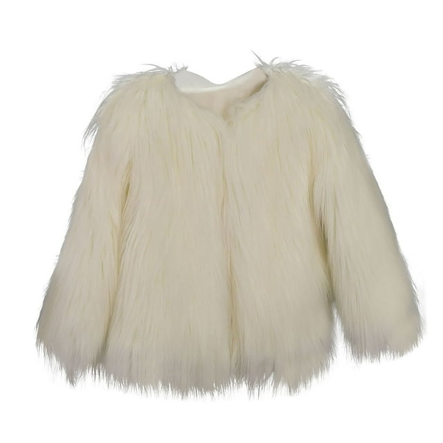 LSLJS Manteau Court à Col en V pour Femmes, Manches Longues, Polyvalent, Haut Premium