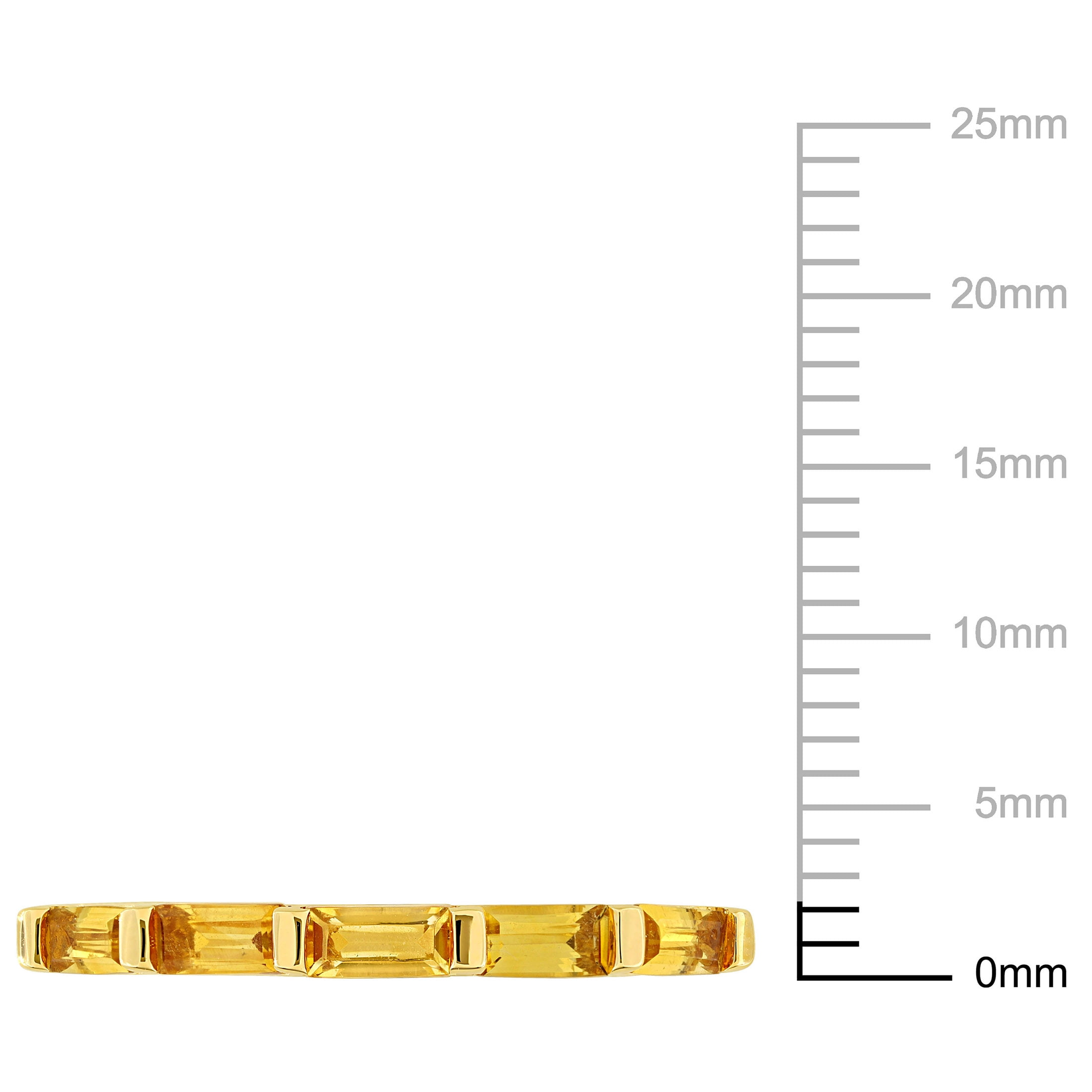 Everly Women's Citrine 10k Yellow Gold Ring