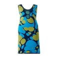thumbnail image 3 of AMERTEER Femmes Tricot Robe U-Cou Sans Manches devant Été Slim Fit Midi Robe, 3 of 6