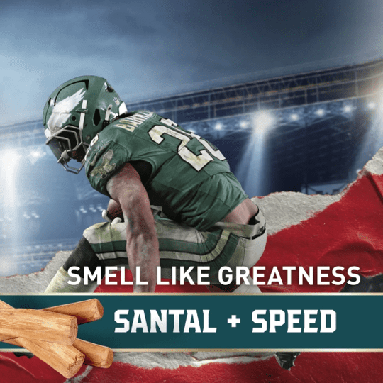 Exclusive Saquon Barkley Old Spice x Gillette NFL Value Bundle, includes Licensed Philadelphia Eagles Razor plus 'Saquon Soar' Body Wash & Antiperspirant