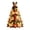 Reindeer-B #34, variant on DIY Christmas Quilted Fabric Tree Kit Pre-lit Fabric Desktop Tree with 3D Angel Topper Lighted Poinsettia Patterns Tabletop Centerpiece for Cozy Winter Office Decor