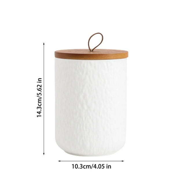 Bocaux de Rangement pour Cuisine Théière en Céramique Réservoir Scellé Réservoir de Stockage de Grains Réservoir de Stockage de Cuisine Réservoir de Stockage de Café Réservoir de Stockage de Thé Boîte de Rangement