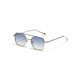 thumbnail image 1 of Gafas de sol vintage de metal con montura pequeña poligonal para mujer, protección UV400 xq-sg1495, 1 of 4
