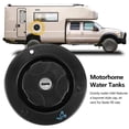 thumbnail image 3 of ARCADORA Black Caravan Water Lock Inlet Cap Plastic Lockable Design 2 Keys For Rv Door Panel 30-40mm Thickness Water Filling Accessory, 3 of 10