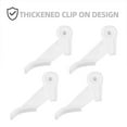 thumbnail image 5 of LEORX 20pcs Ceiling Light Accessories White Plastic Fixed Clips for LED Ceiling Lights, 5 of 8