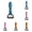 C, variant on Professional Dual Tooth Groom Pro Tool for Dogs Cats, Double Sided Deshedding Rake Brush for Undercoat, Long Hair Knot Remover Comb Reduces Shedding 95 Percent