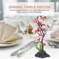 thumbnail image 2 of Raindrops 8 Pcs  Sushi Plate Artificial Flower Cold Dish Decorations Plate Lifelike Flowers, 2 of 8