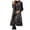 Gray, variant on LEAVINGSUO Womens Tops Winter Coats for Women Womens Plus Size Clearance $5 Ladies Fashion Long Color Warm Round Neck s Vest Jacket