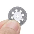 thumbnail image 4 of Disco de corte de diamante de 20 piezas de 22 mm con 4 mandriles de 3 mm y 1 destornillador de cruz de cristal para herramientas de precisión Dremel, 4 of 7